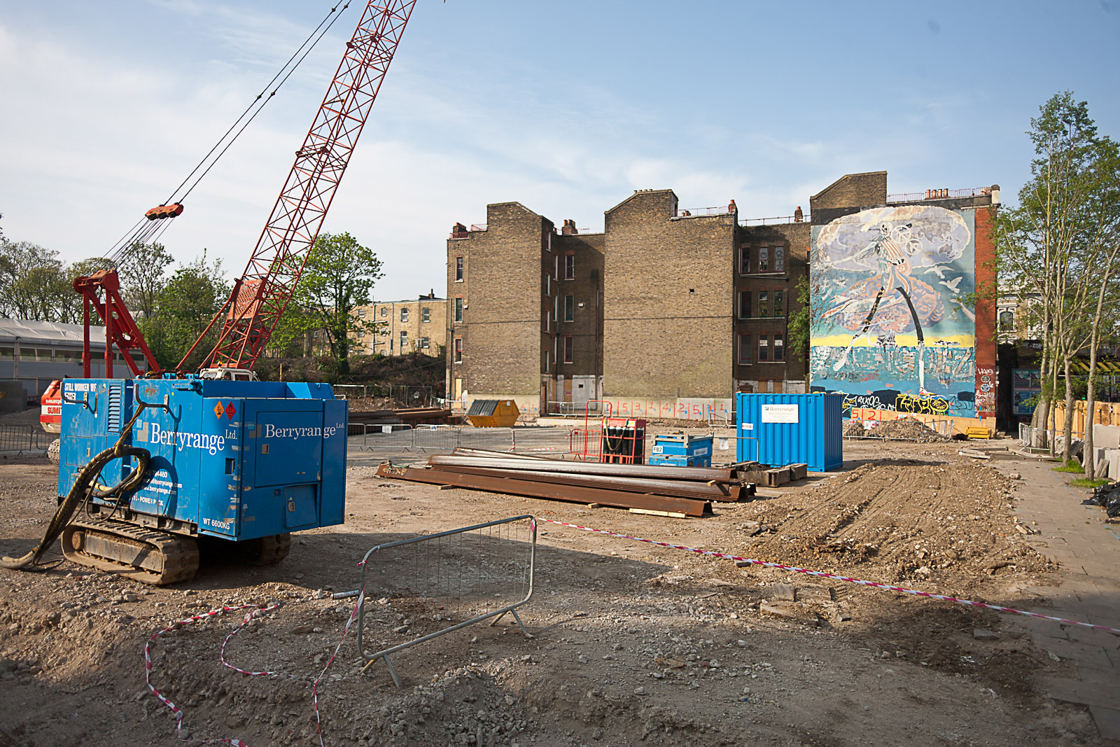 Somerleyton Road, Oval Theatre, Barrier Block, Brixton